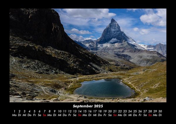 Produktbild: Landschaftskalender 2025 Fotokalender DIN A3