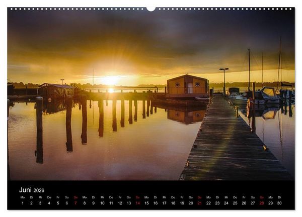 Produktbild: Schleswig - Schleistadt mit Flair (Wandkalender 2026 DIN A2 quer), CALVENDO Monatskalender
