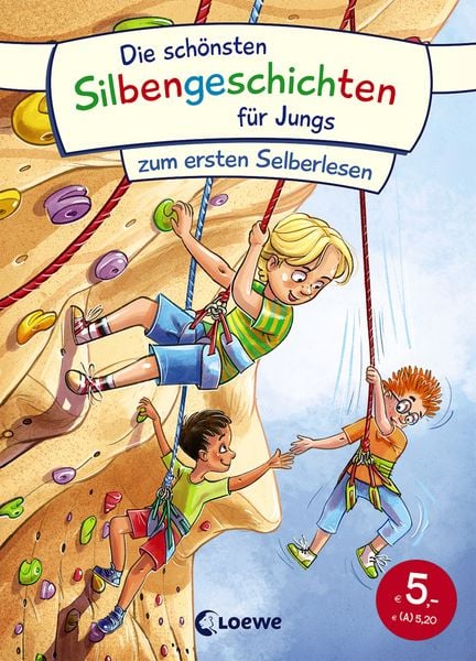 Produktbild: Die sch&ouml;nsten Silbengeschichten f&uuml;r Jungs zum ersten Selberlesen