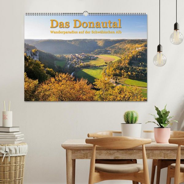 Produktbild: Das Donautal - Wanderparadies auf der Schw&auml;bischen Alb (Wandkalender 2026 DIN A2 quer), CALVENDO Monatskalender