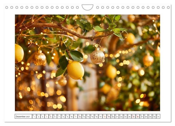 Produktbild: Mediterrane Zitronentr&auml;ume (Wandkalender 2027 DIN A4 quer), CALVENDO Monatskalender