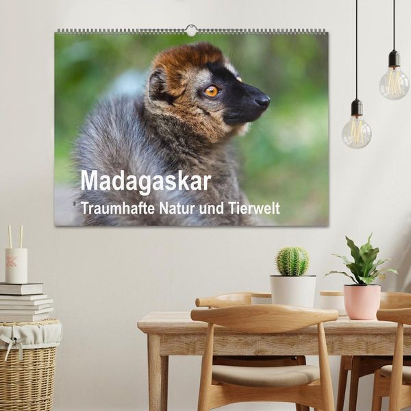 Produktbild: Madagaskar. Traumhafte Natur und Tierwelt (Wandkalender 2026 DIN A2 quer), CALVENDO Monatskalender
