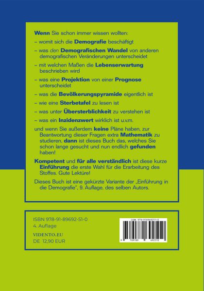 Produktbild: Basiswissen Demografie