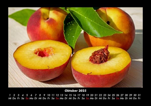 Produktbild: Obstkalender 2025 Fotokalender DIN A3