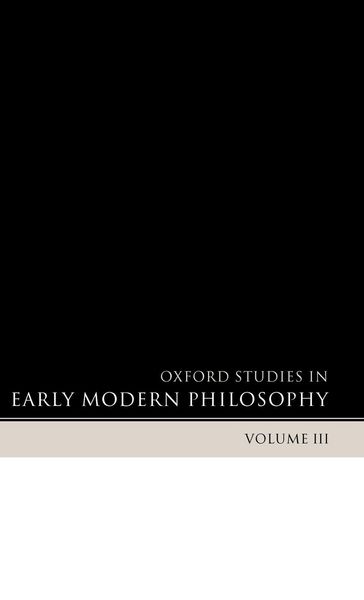 Produktbild: Oxford Studies in Early Modern Philosophy
