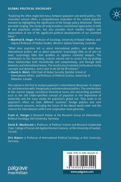 Produktbild: Populism and World Politics