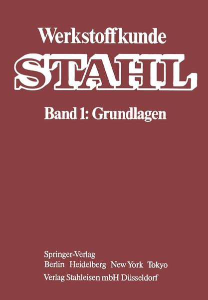 Produktbild: Werkstoffkunde Stahl