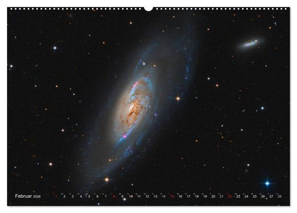 Produktbild: Faszination Galaxien Formenvielfalt der Welteninseln (Wandkalender 2026 DIN A2 quer), CALVENDO Monatskalender
