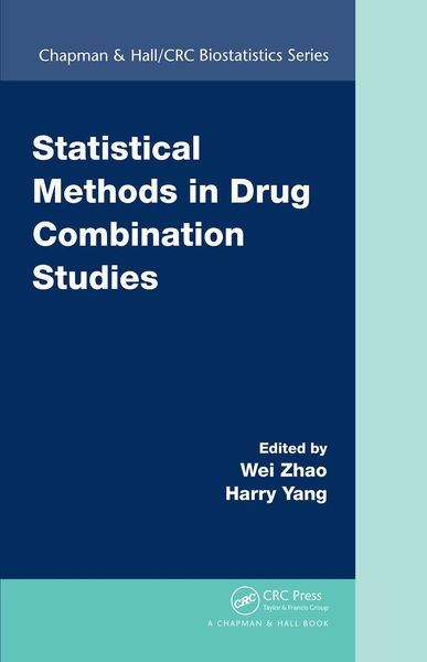 Produktbild: Statistical Methods in Drug Combination Studies
