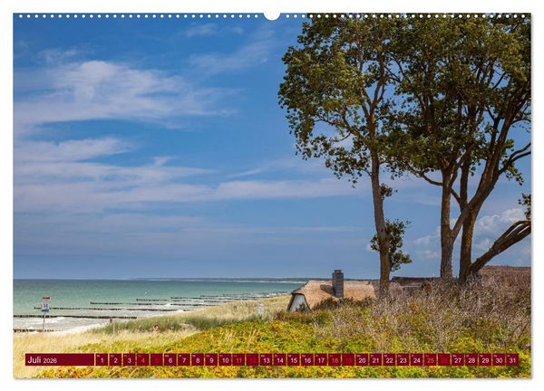 Produktbild: Mecklenburg &ndash; Vorpommern, Sch&ouml;nheiten im Land der Ostseek&uuml;ste (hochwertiger Premium Wandkalender 2026 DIN A2 quer), Kunstdruck in Hochglanz