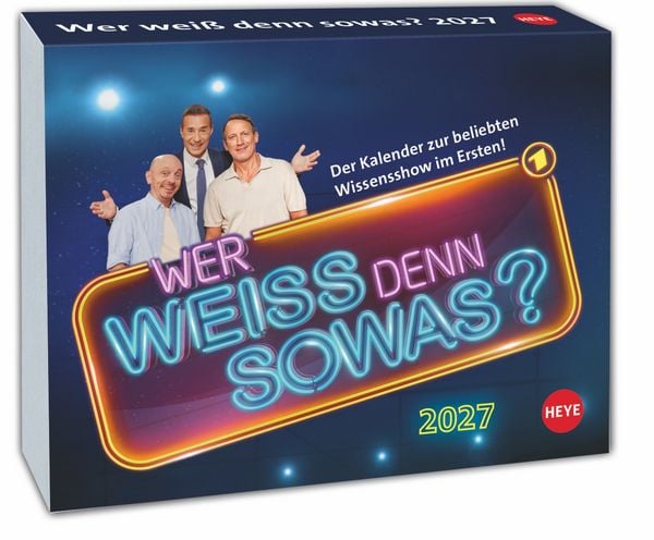Produktbild: Wer wei&szlig; denn sowas? Tagesabrei&szlig;kalender 2027
