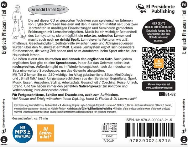 Produktbild: Englisch Phrasen spielerisch erlernt 2