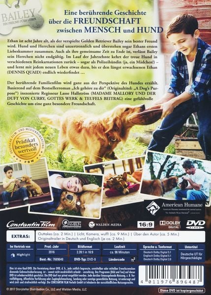 Produktbild: Bailey - Ein Freund f&uuml;rs Leben