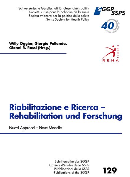 Produktbild: Riabilitazione e Ricerca - Rehabilitation und Forschung, Nouvi Approcci - Neue Modelle