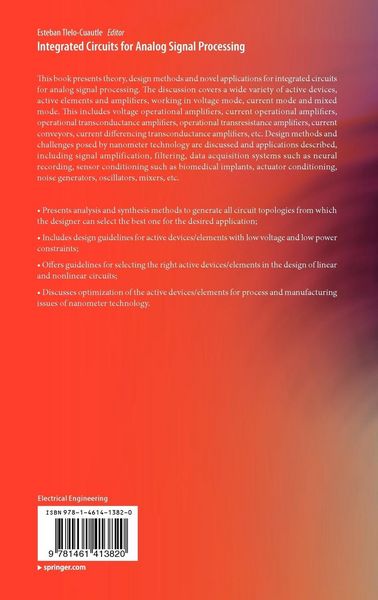 Produktbild: Integrated Circuits for Analog Signal Processing