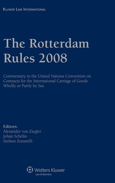 Produktbild: The Rotterdam Rules 2008