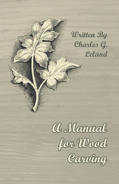 Produktbild: A Manual for Wood Carving