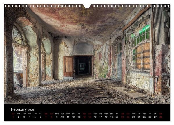 Produktbild: Abandoned Places in Germany (Wall Calendar 2026 DIN A3 landscape), CALVENDO 12 Month Wall Calendar