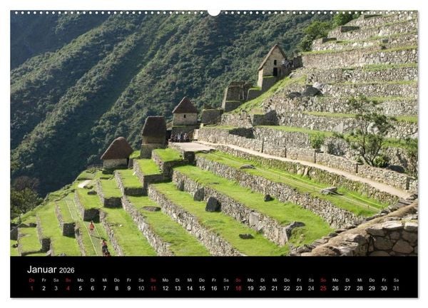 Produktbild: Machu Picchu - Die Stadt in den Wolken (Wandkalender 2026 DIN A2 quer), CALVENDO Monatskalender