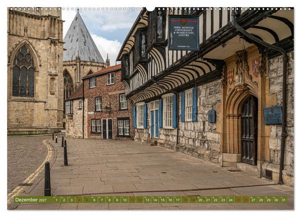 Produktbild: Yorkshire - Dales und Coast (hochwertiger Premium Wandkalender 2027 DIN A2 quer), Kunstdruck in Hochglanz
