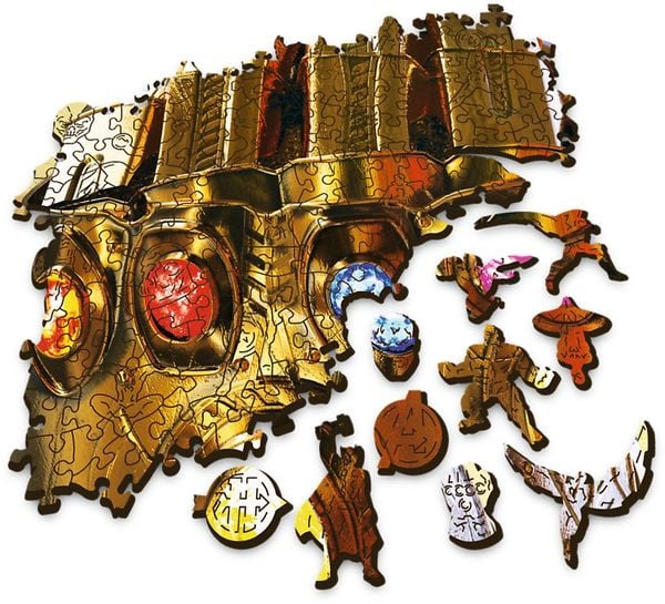 Produktbild: Holz Puzzle Sonderform 500 + 5 - Avengers