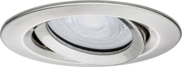 Produktbild: Paulmann Nova Bad-Einbauleuchte LED GU10 7W IP65 Eisen (geb&uuml;rstet)