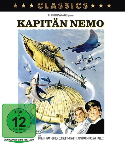 Kapitän Nemo, Blu-ray