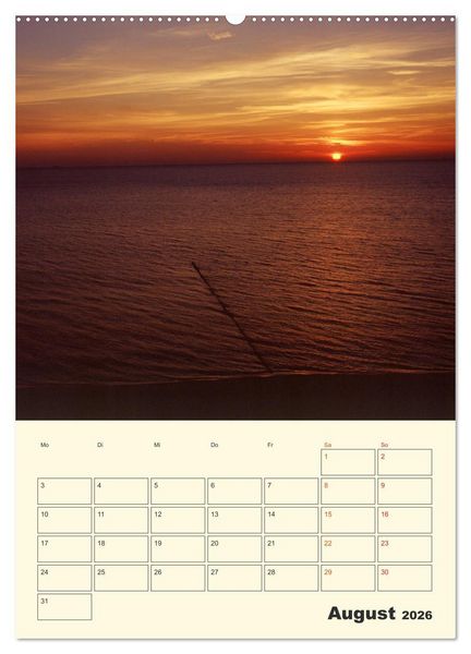Produktbild: Usedom (hochwertiger Premium Wandkalender 2026 DIN A2 hoch), Kunstdruck in Hochglanz