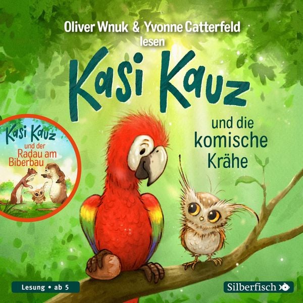 Produktbild: Kasi Kauz und die komische Kr&auml;he, Kasi Kauz und der Radau am Biberbau