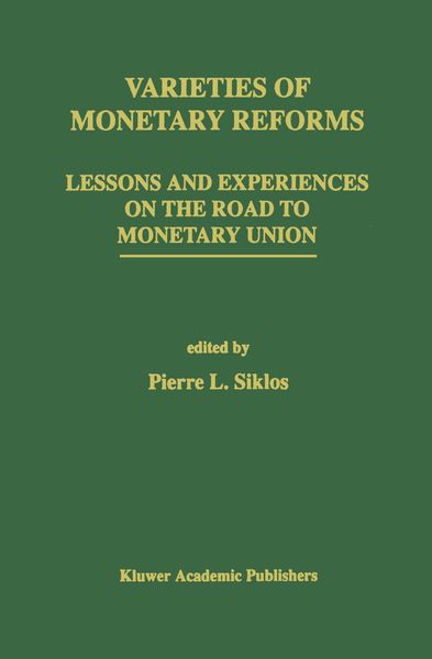 Produktbild: Varieties of Monetary Reforms