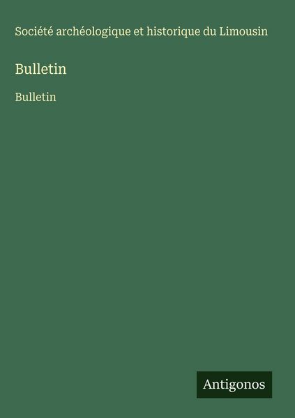 Produktbild: Bulletin