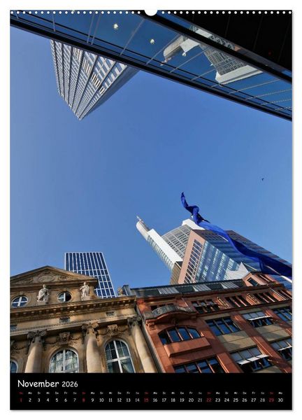 Produktbild: Frankfurt Highlights (Wandkalender 2026 DIN A2 hoch), CALVENDO Monatskalender