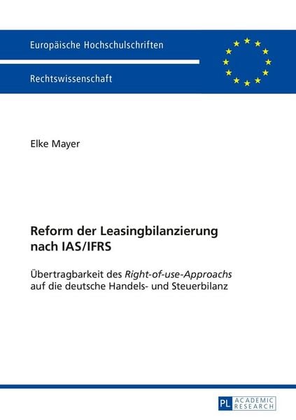 Produktbild: Reform der Leasingbilanzierung nach IAS/IFRS