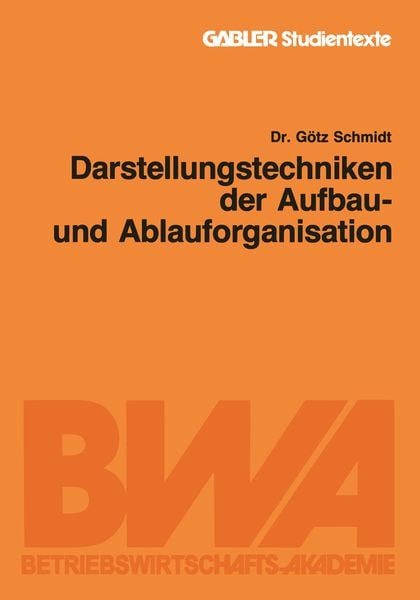 Produktbild: Darstellungstechniken der Aufbau- und Ablauforganisation