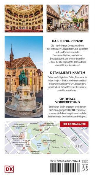 Produktbild: TOP10 Reisef&uuml;hrer Budapest