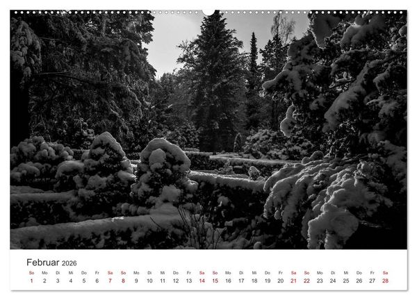 Produktbild: Wachgek&uuml;sst - Vom Zauber der Vergangenheit - S&uuml;dwestkirchhof Stahnsdorf (Wandkalender 2026 DIN A2 quer), CALVENDO Monatskalender