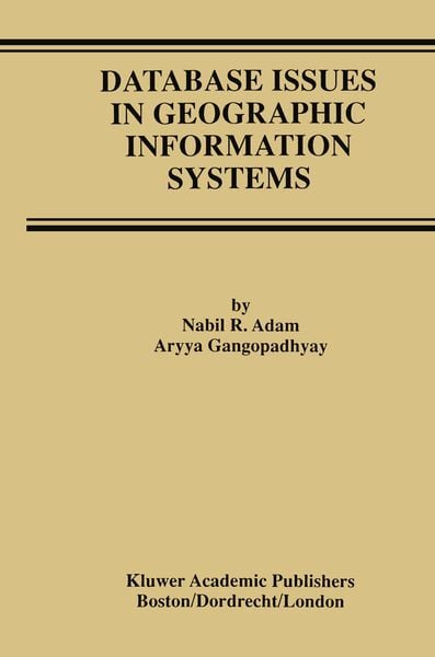 Produktbild: Database Issues in Geographic Information Systems