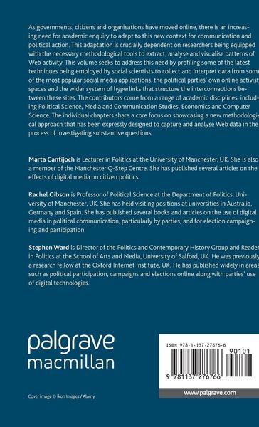 Produktbild: Analyzing Social Media Data and Web Networks