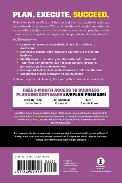 Produktbild: Write Your Business Plan