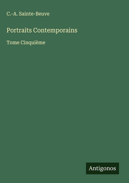 Produktbild: Portraits Contemporains