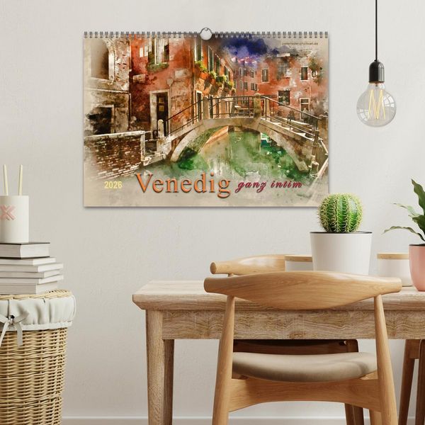 Produktbild: Venedig - ganz intim (Wandkalender 2026 DIN A3 quer), CALVENDO Monatskalender