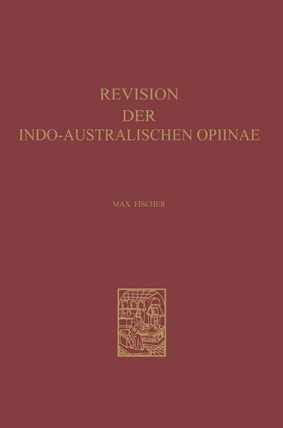 Produktbild: Revision der Indo-Australischen Opiinae
