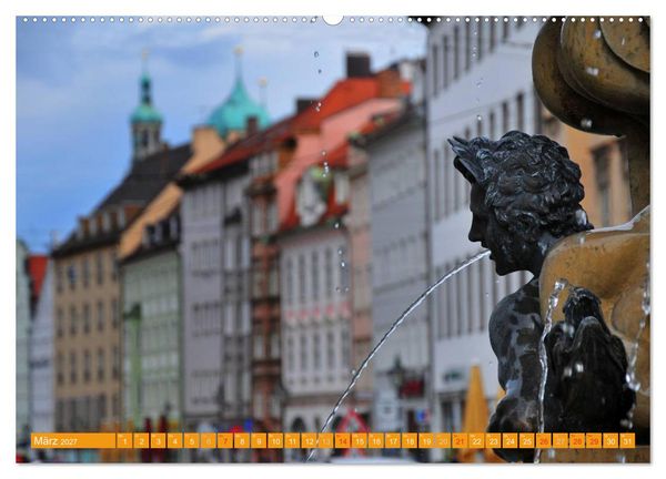 Produktbild: Augsburg und Umgebung (Wandkalender 2027 DIN A2 quer), CALVENDO Monatskalender