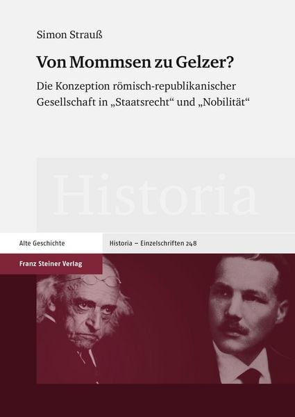 Produktbild: Von Mommsen zu Gelzer?