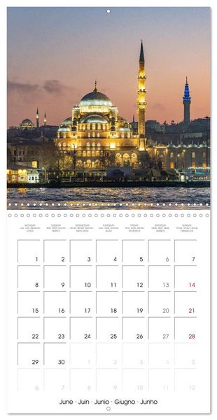 Produktbild: Turkey - Istanbul (Wall Calendar 2026 12 &times; 12 Inch) CALVENDO 12 Month Wall Calendar
