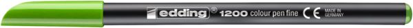 Produktbild: edding 1200 Fasermaler fein hellgr&uuml;n