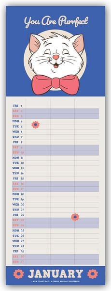 Produktbild: Disney Classics &ndash; You, Me and Us 2027 &ndash; Slimline-Kalender