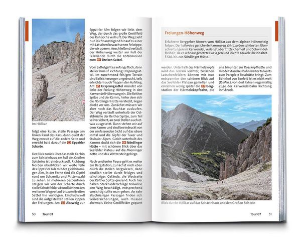 Produktbild: KOMPASS Wanderf&uuml;hrer Innsbruck und Umgebung, Karwendel, Tuxer Alpen, Sellrain und Mieminger Kette, 60 Touren mit Extra-Tourenkarte
