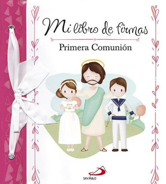 Produktbild: Mi libro de firmas. Mi Primera Comuni&oacute;n (rosa)
