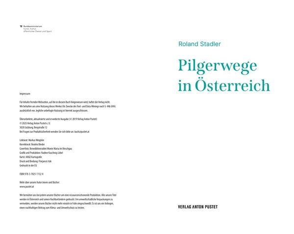 Produktbild: Pilgerwege in &Ouml;sterreich